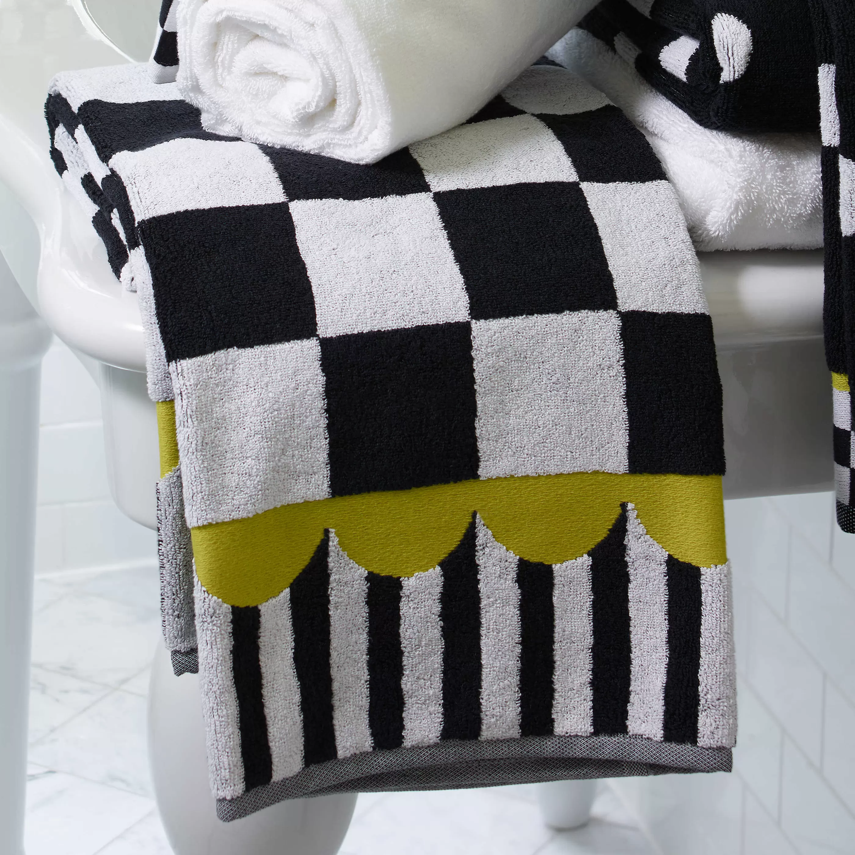 Bed & Bath>MacKenzie-Childs Courtly Check Bath Towel