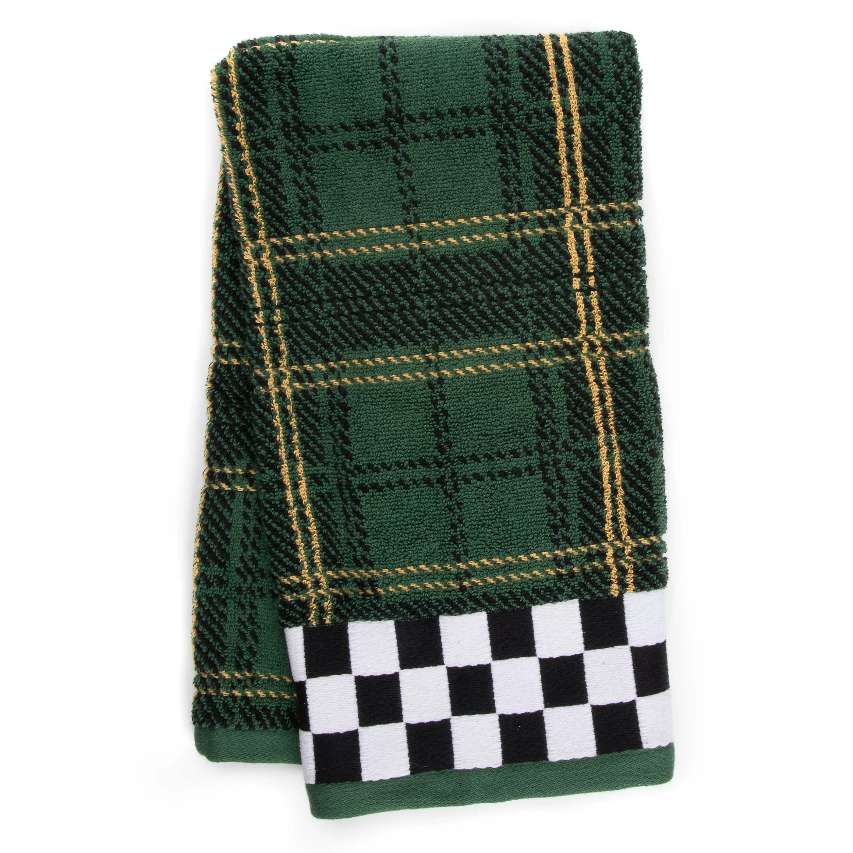 Bed & Bath>MacKenzie-Childs Evergreen Plaid Hand Towel