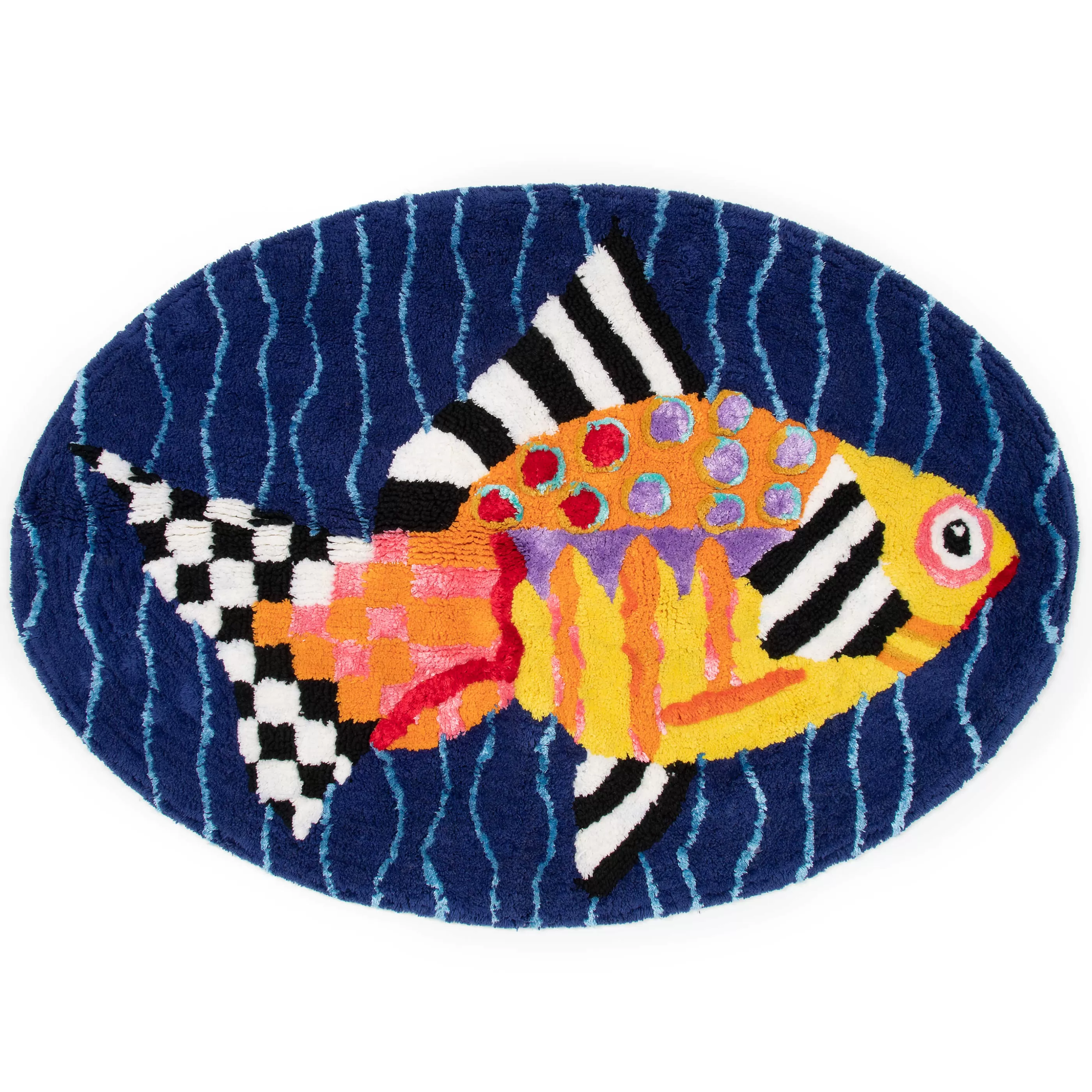 Bed & Bath>MacKenzie-Childs Fantasia Fish Bath Rug