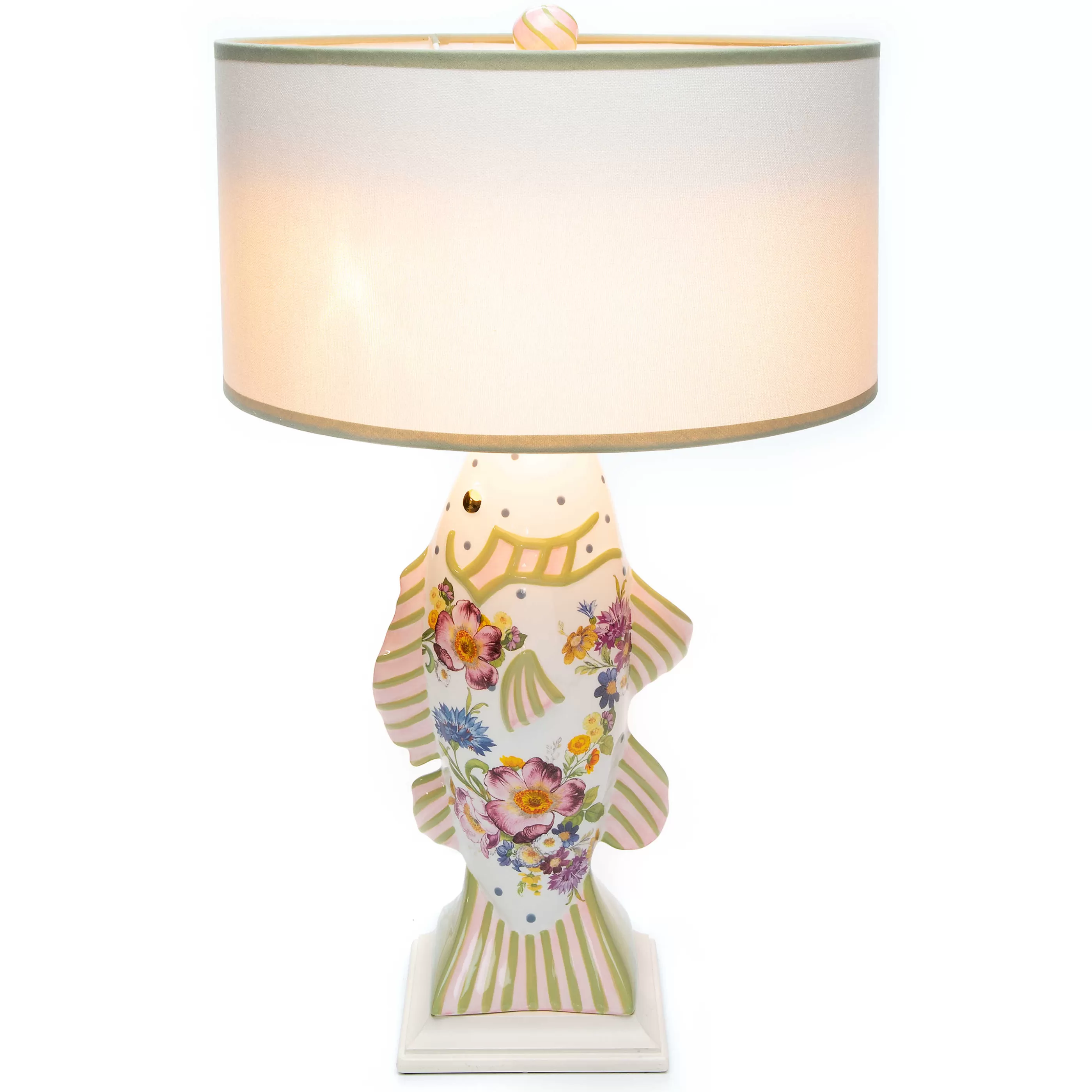 Lighting>MacKenzie-Childs Flower Market Fish Table Lamp