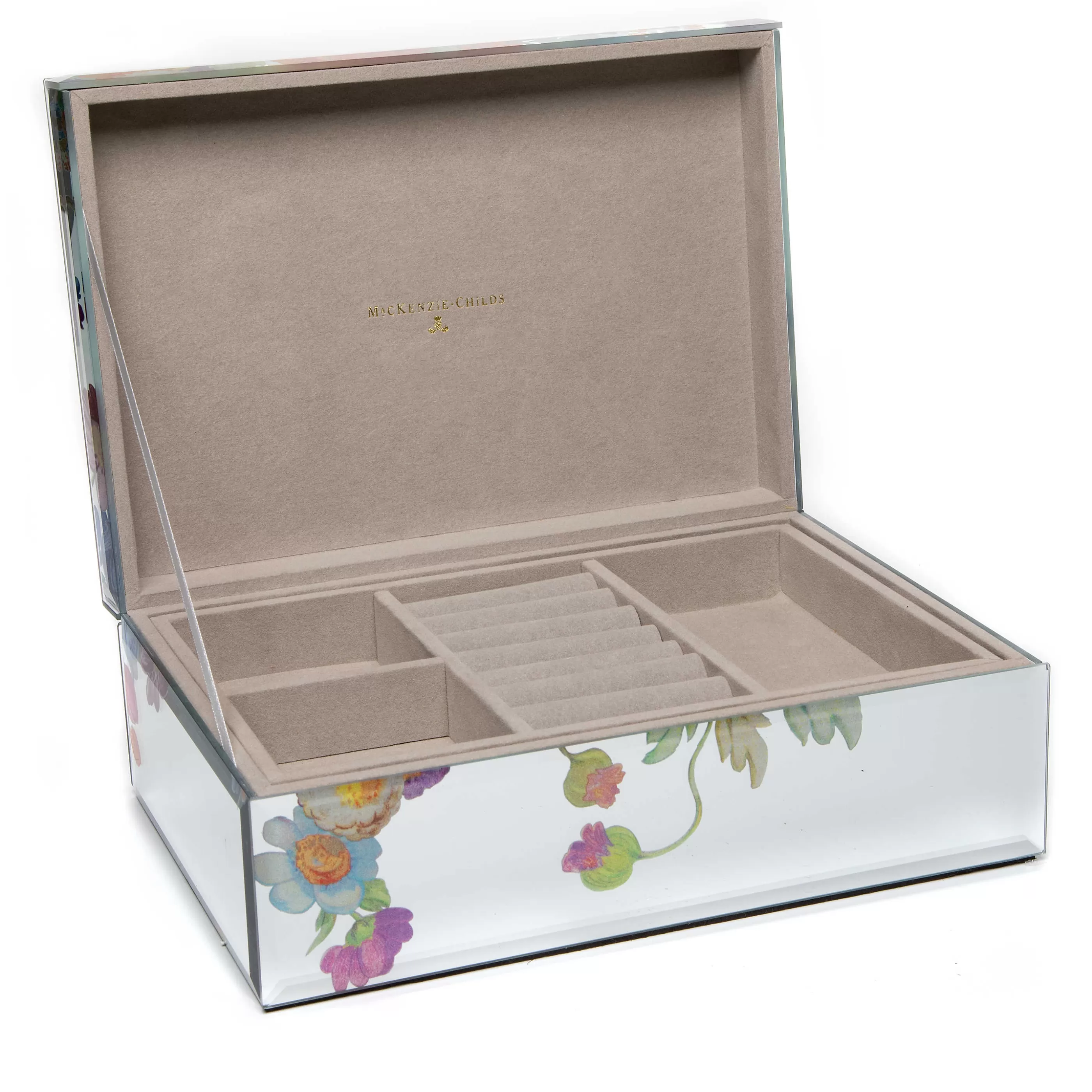 Bed & Bath>MacKenzie-Childs Flower Market Reflections Jewelry Box