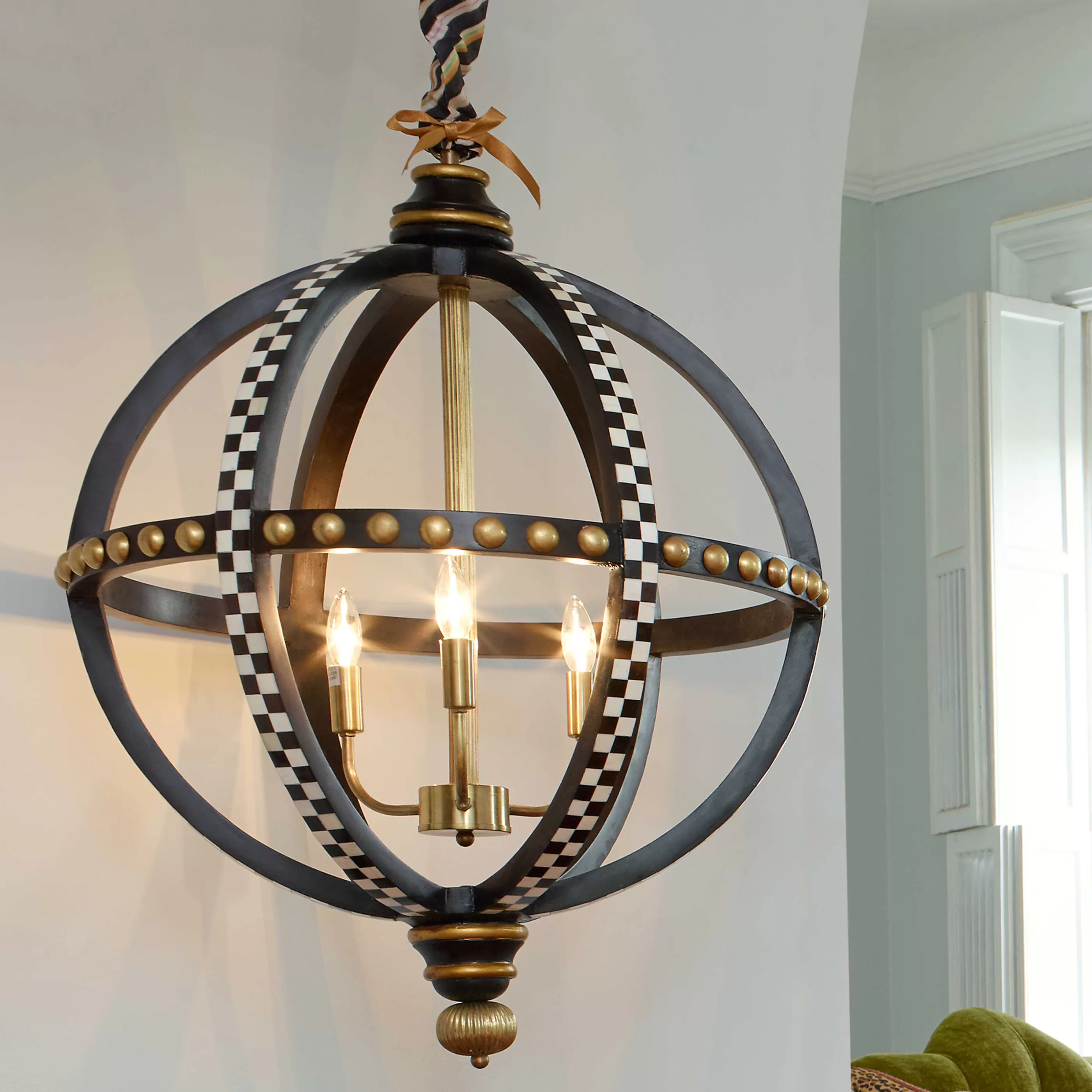 Lighting>MacKenzie-Childs Globe Chandelier