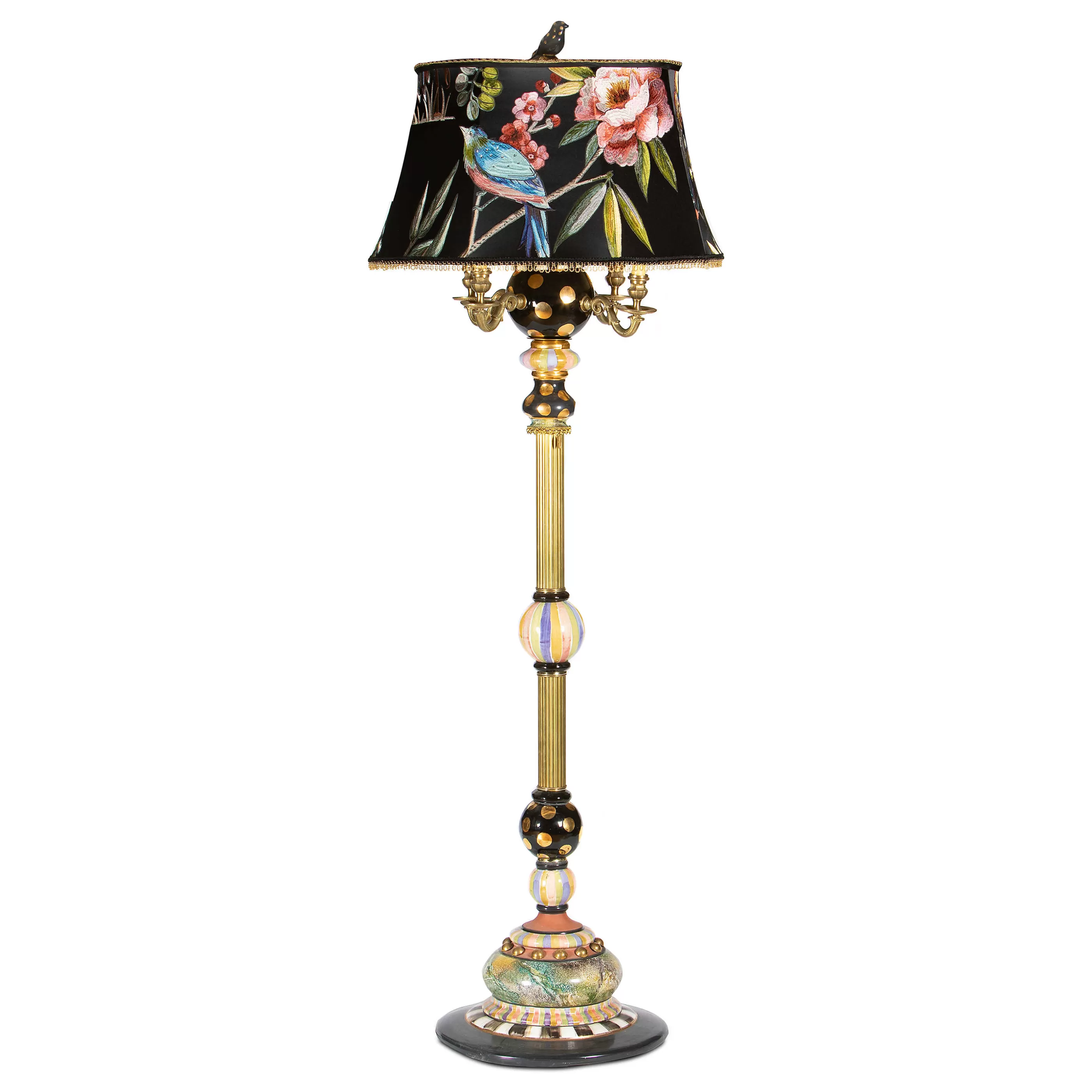 Lighting>MacKenzie-Childs Grandiosity Floor Lamp