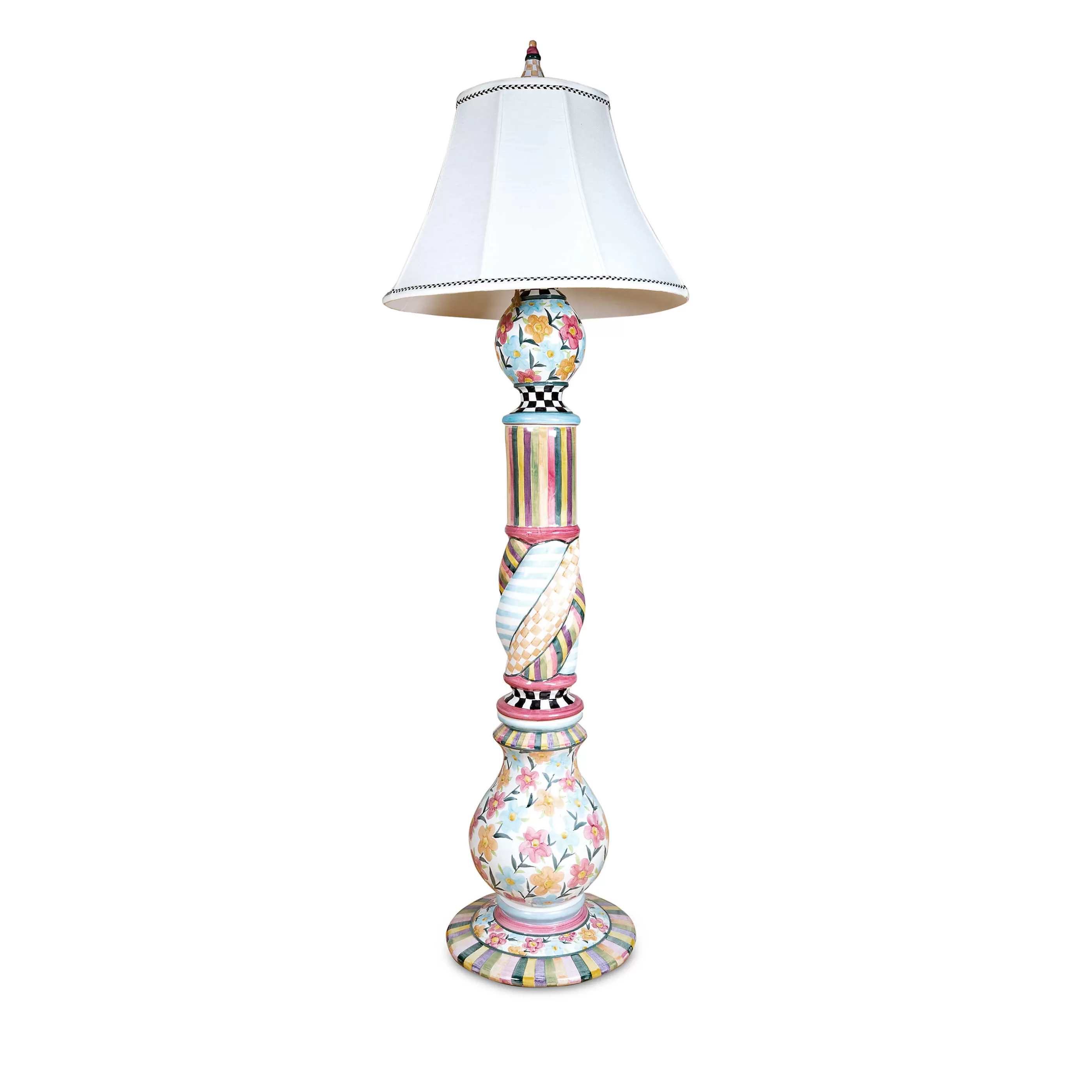 Lighting>MacKenzie-Childs Painted Garden Floor Lamp