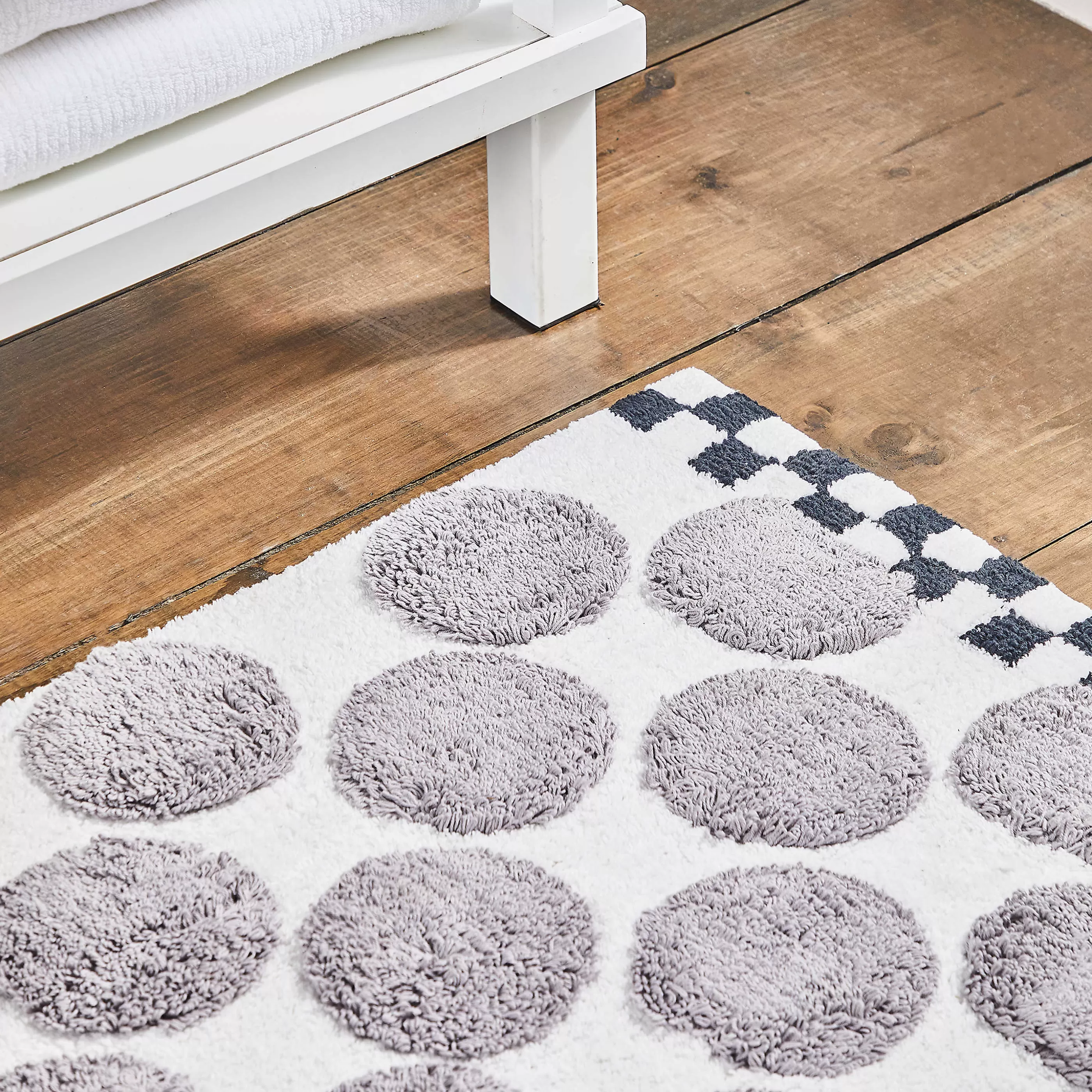 Bed & Bath>MacKenzie-Childs Sterling Dot Bath Rug